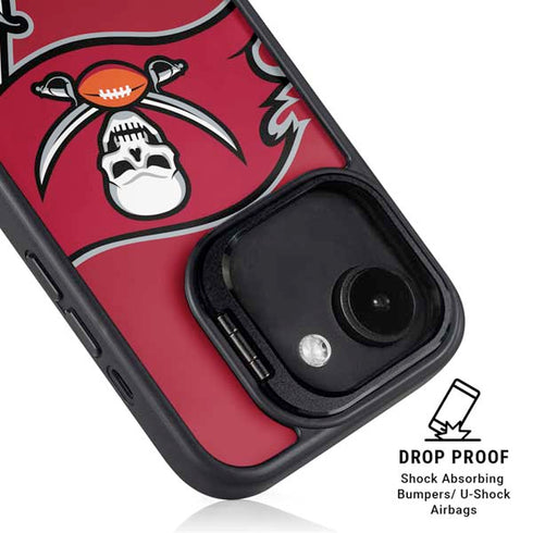 NFL Tampa Bay Buccaneers Large Logo iPhone 16e Kickstand Case