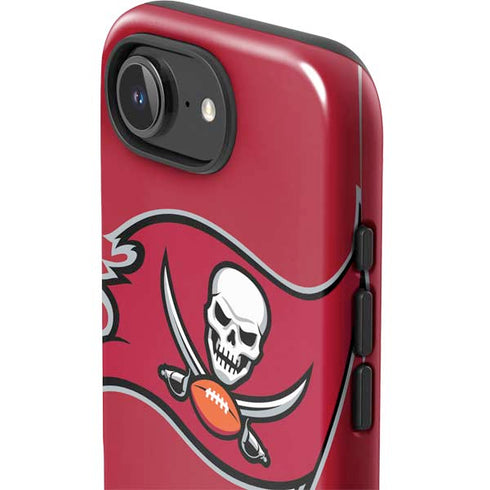 NFL Tampa Bay Buccaneers Large Logo iPhone 16e Impact Case