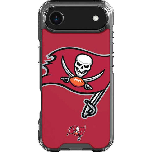 NFL Tampa Bay Buccaneers Large Logo iPhone 17 Air Clear Case