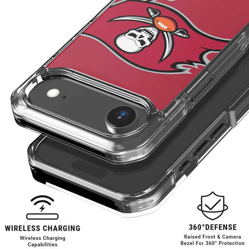 NFL Tampa Bay Buccaneers Large Logo iPhone 17 Air MagSafe Case