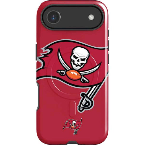 NFL Tampa Bay Buccaneers Large Logo iPhone 17 Air Magsafe Impact Case