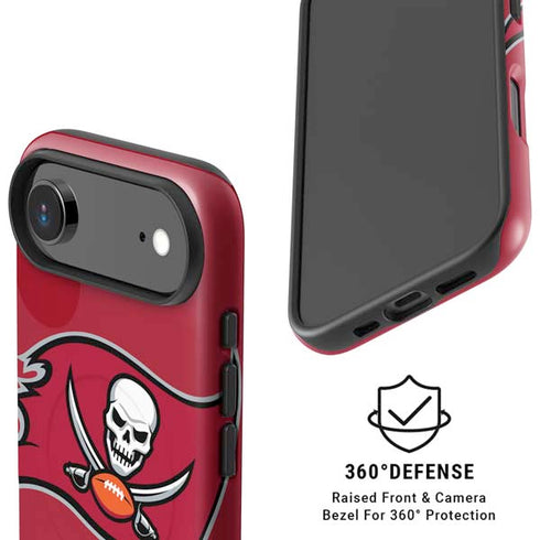 NFL Tampa Bay Buccaneers Large Logo iPhone 17 Air Magsafe Impact Case