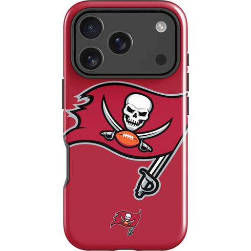 NFL Tampa Bay Buccaneers Large Logo iPhone 17 Pro Impact Case