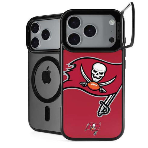 NFL Tampa Bay Buccaneers Large Logo iPhone 17 Pro Max Kickstand Case