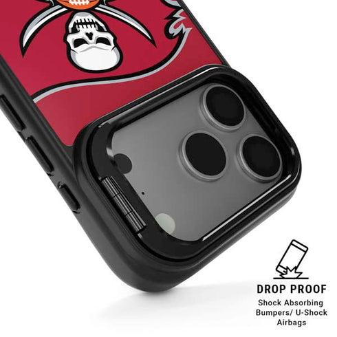 NFL Tampa Bay Buccaneers Large Logo iPhone 17 Pro Max Kickstand Case