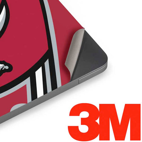NFL Tampa Bay Buccaneers Large Logo Apple MacBook Air Skin