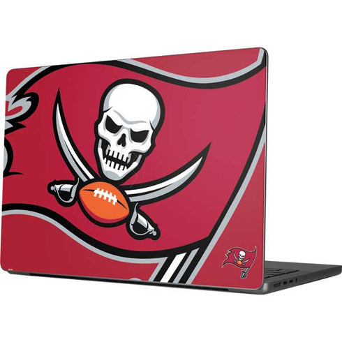 NFL Tampa Bay Buccaneers Large Logo Apple MacBook Pro 14-inch Skin