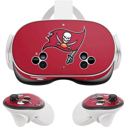 NFL Tampa Bay Buccaneers Large Logo Meta Quest 3S Skin