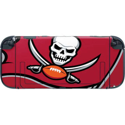 NFL Tampa Bay Buccaneers Large Logo Nintendo Switch 2 (2025) with Joy-Con Skin