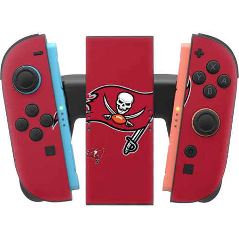 NFL Tampa Bay Buccaneers Large Logo Nintendo Switch 2 (2025) Joy-Con Controller Skin