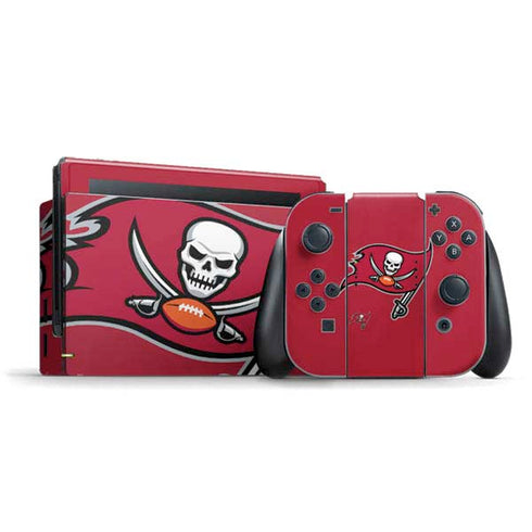 NFL Tampa Bay Buccaneers Large Logo Nintendo Skins