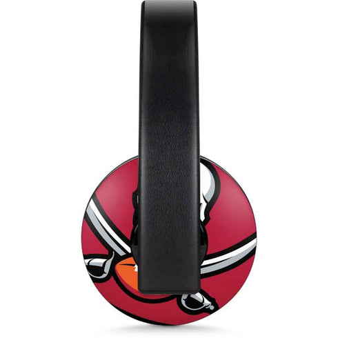 NFL Tampa Bay Buccaneers Large Logo PlayStation 4 Gold Wireless Headset Skin