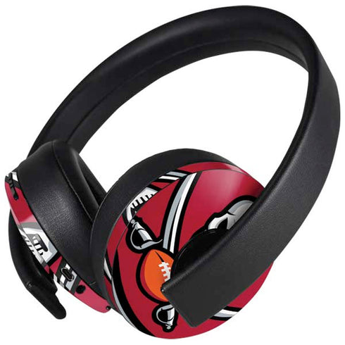 NFL Tampa Bay Buccaneers Large Logo PlayStation 4 Gold Wireless Headset Skin