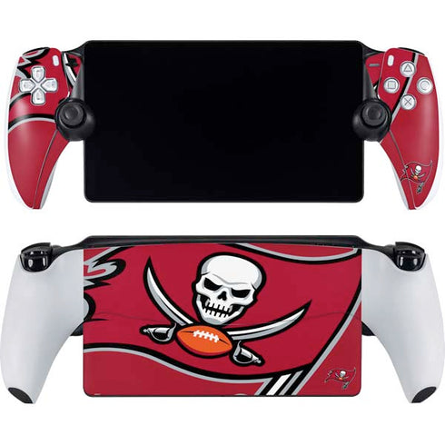 NFL Tampa Bay Buccaneers Large Logo PlayStation Portal Remote Player Skin