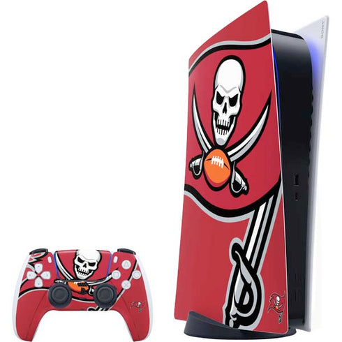 NFL Tampa Bay Buccaneers Large Logo PlayStation PS5 Skins