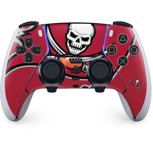 NFL Tampa Bay Buccaneers Large Logo PS5 DualSense Edge Pro Controller Skin