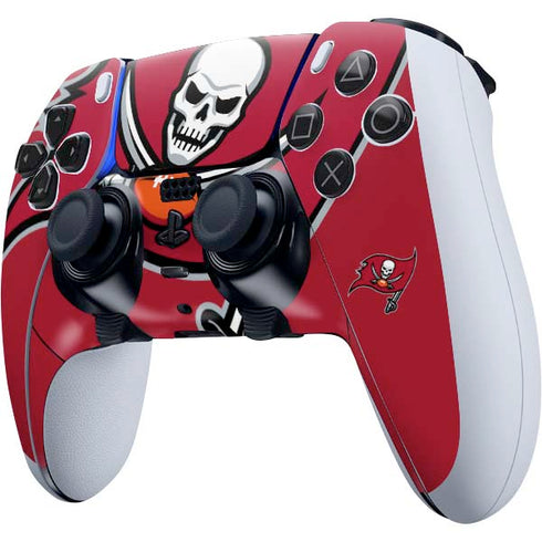 NFL Tampa Bay Buccaneers Large Logo PS5 DualSense Edge Pro Controller Skin