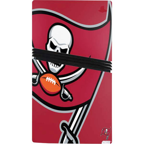NFL Tampa Bay Buccaneers Large Logo PS5 Pro Console Skin