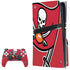 NFL Tampa Bay Buccaneers Large Logo PS5 Pro Disk Bundle Skin