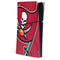 NFL Tampa Bay Buccaneers Large Logo PS5 Slim Digital Edition Console Skin