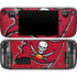 NFL Tampa Bay Buccaneers Large Logo Steam Deck Handheld Gaming Computer OLED Skin