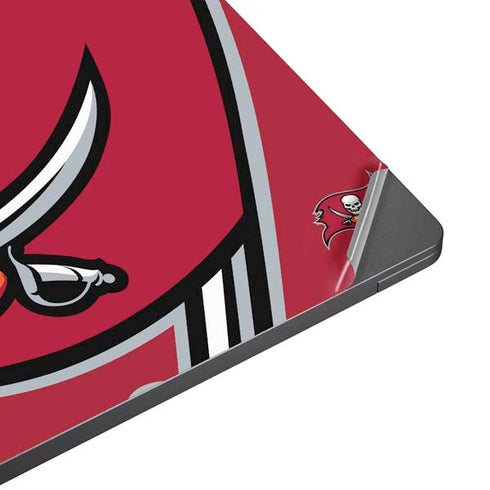 NFL Tampa Bay Buccaneers Large Logo Surface Laptop 7 13.8in Skin