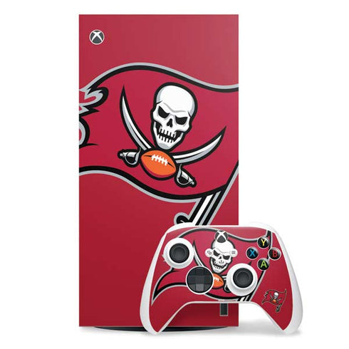 NFL Tampa Bay Buccaneers Large Logo Xbox Series X Skins