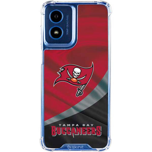 NFL Tampa Bay Buccaneers Moto G 5G (2024) Clear Case
