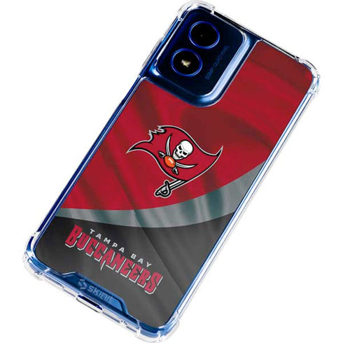 NFL Tampa Bay Buccaneers Moto G 5G (2024) Clear Case