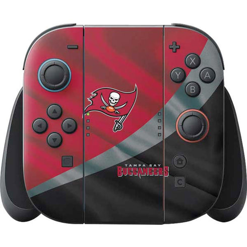NFL Tampa Bay Buccaneers Nintendo Switch 2 (2025) Joy-Con Controller Skin