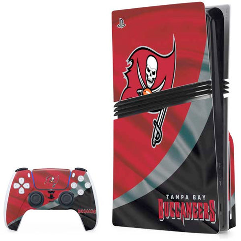 NFL Tampa Bay Buccaneers PS5 Pro Disk Bundle Skin