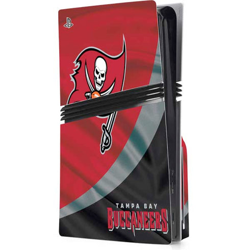 NFL Tampa Bay Buccaneers PS5 Pro Disk Console Skin