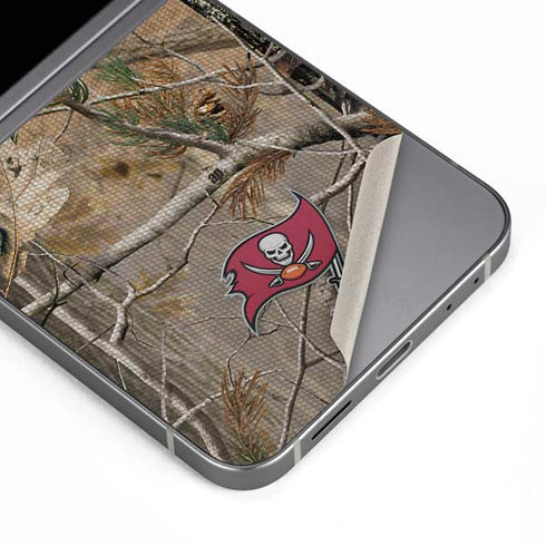 NFL Tampa Bay Buccaneers Realtree AP Camo Galaxy Z Flip6 Skin