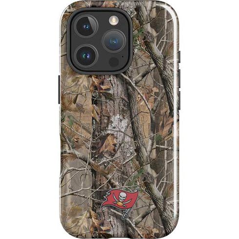 NFL Tampa Bay Buccaneers Realtree AP Camo iPhone 16 Pro Max Impact Case