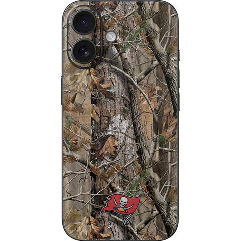 NFL Tampa Bay Buccaneers Realtree AP Camo iPhone 16 Skin