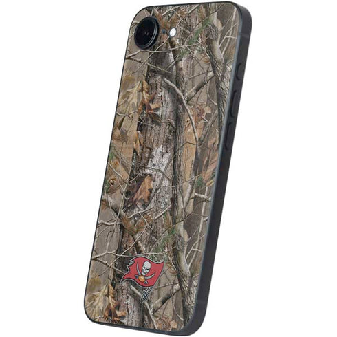 NFL Tampa Bay Buccaneers Realtree AP Camo iPhone 16e Skin