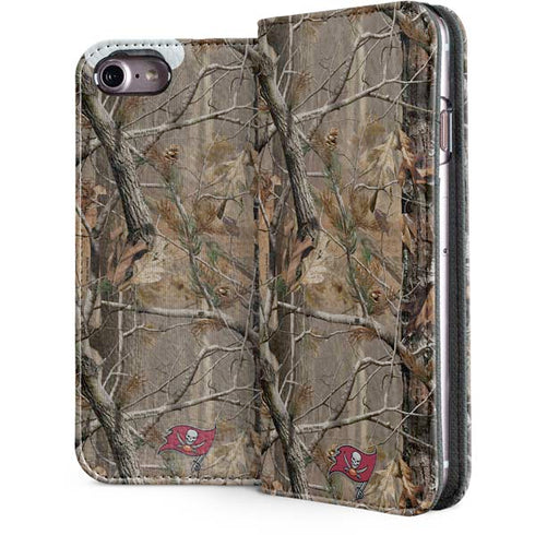 NFL Tampa Bay Buccaneers Realtree AP Camo iPhone 7 Folio Case