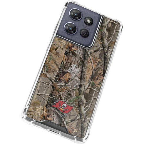 NFL Tampa Bay Buccaneers Realtree AP Camo Moto G Play 5G (2025) Clear Case
