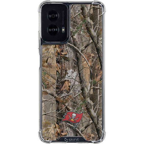 NFL Tampa Bay Buccaneers Realtree AP Camo Moto G Power 5G (2024) Clear Case