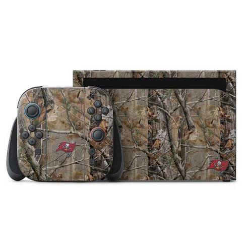 NFL Tampa Bay Buccaneers Realtree AP Camo Nintendo Switch 2 (2025) with Joy-Con Skin