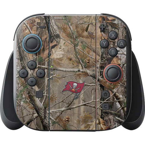 NFL Tampa Bay Buccaneers Realtree AP Camo Nintendo Switch 2 (2025) with Joy-Con Skin