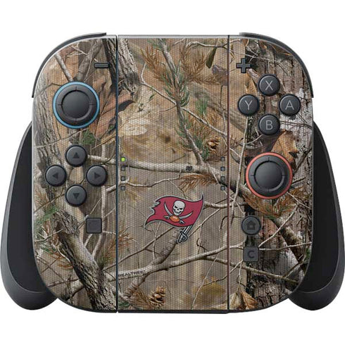 NFL Tampa Bay Buccaneers Realtree AP Camo Nintendo Switch 2 (2025) Joy-Con Controller Skin