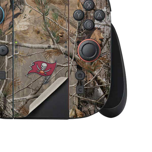 NFL Tampa Bay Buccaneers Realtree AP Camo Nintendo Switch 2 (2025) Joy-Con Controller Skin