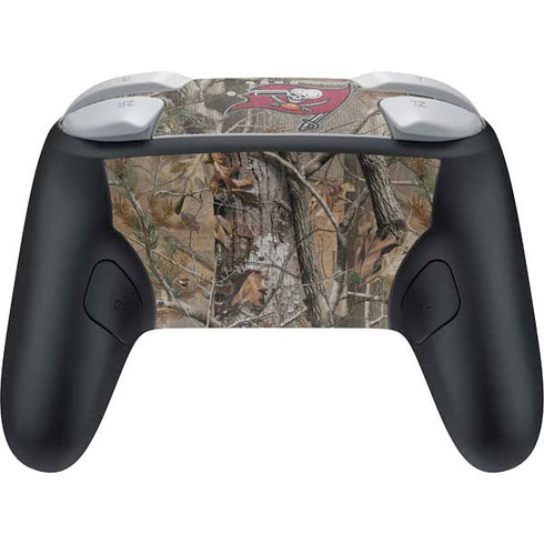 NFL Tampa Bay Buccaneers Realtree AP Camo Nintendo Switch 2 (2025) Pro Controller Skin