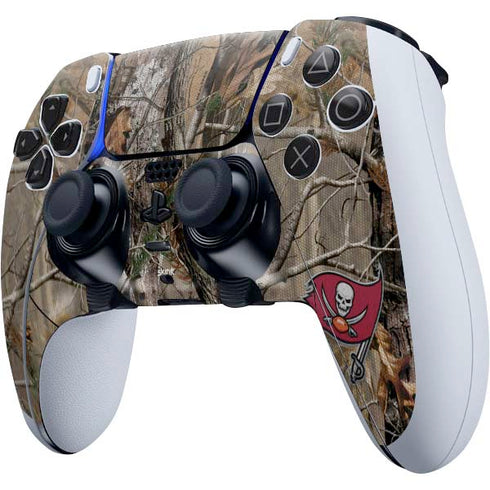 NFL Tampa Bay Buccaneers Realtree AP Camo PS5 DualSense Edge Pro Controller Skin
