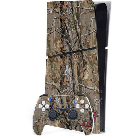 NFL Tampa Bay Buccaneers Realtree AP Camo PlayStation PS5 Skins