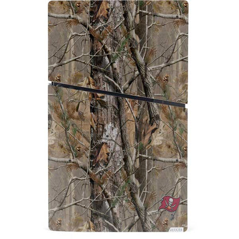 NFL Tampa Bay Buccaneers Realtree AP Camo PS5 Slim Digital Edition Console Skin