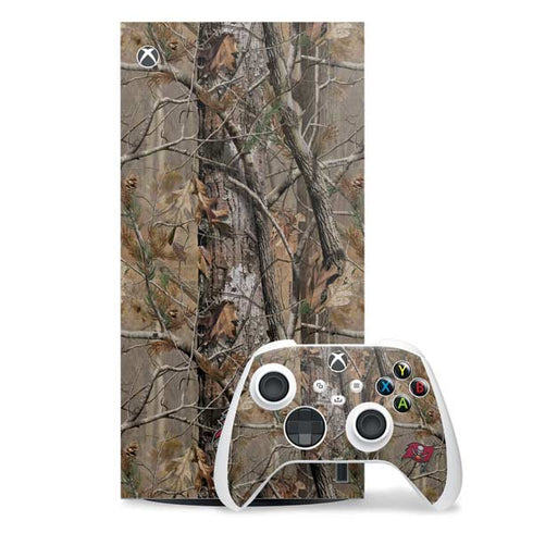 NFL Tampa Bay Buccaneers Realtree AP Camo Xbox Series X Skins