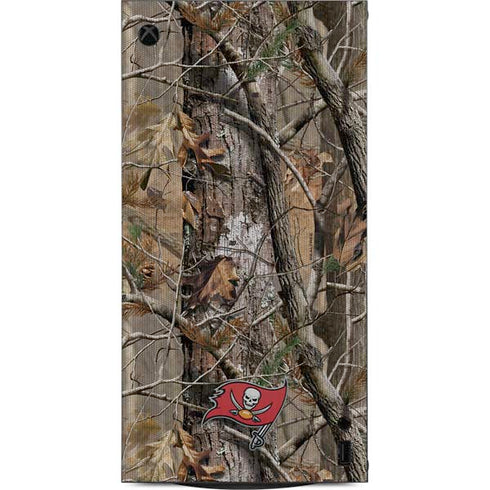 NFL Tampa Bay Buccaneers Realtree AP Camo XBox Series X Digital Edition Console Skin