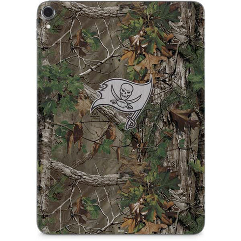 NFL Tampa Bay Buccaneers Realtree Xtra Green Camo Apple iPad Pro Skin
